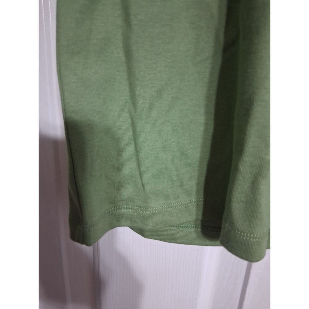 NWT Women's St. John's Bay Scoop Neck Sleeveless Tank Top Size S Watercress - Picture 4 of 5